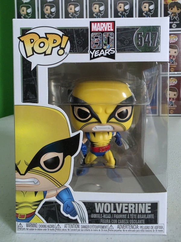 Funko Pop! Wolverine 547 Classic First Appearance X-Men Marvel Comics Superhero