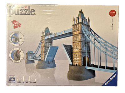 Puzzle Tower Bridge London 216 Teile Ravensburger 3 D Puzzle No 125593