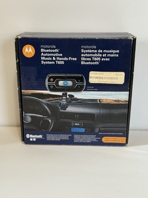 Motorola Bluetooth Automotive Music & Hands-Free System T605