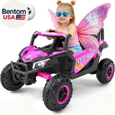 12V Ride on Car Truck, Power Wheels with Parent Remote Control, Shock Absorbers,