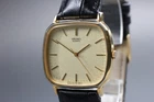 [Near MINT] Vintage Watch Seiko CHARIOT 7431-5220 Gold Tank Quartz Mens JAPAN