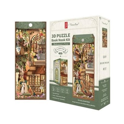 Tonecheer DIY Book Nook/Diorama Shakespeare´s Verse 3D Puzzle 212 Teile