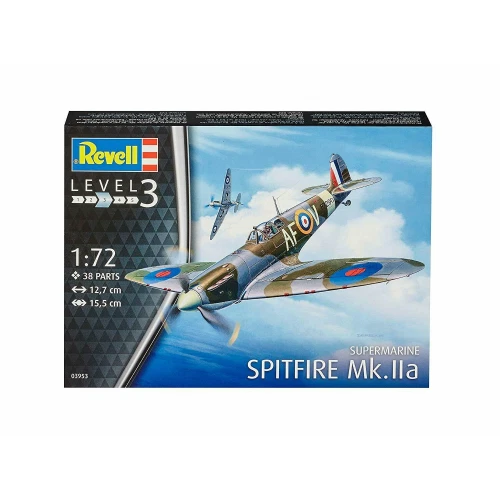 SPITFIRE MK IIA KIT 1:72 Revell Kit Aerei Modellino Nuovo - Immagine 2 di 4