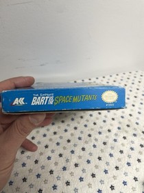 The Simpsons: Bart vs The Space Mutants CIB Complete nintendo nes poster NICE