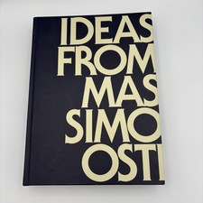 Ideas From Massimo Osti. Hardback Book. Stone Island CP Company. 1st Edition.