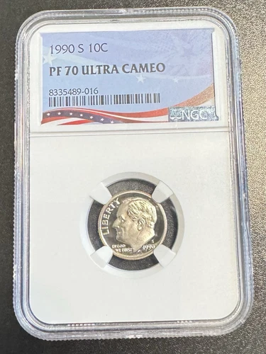 1990-S 10C PF70 Ultra Cameo NGC
