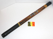 Hand Made  Painted Wooden Didgeridoo Souvenir Australian Folk Instrument