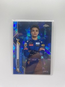 Lando Norris 2020 Topps Chrome Formula 1 Sapphire Edition #7 Lando Norris 2020 Topps Chrome Formula 1 Sapphire Edition #7