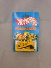 Vintage Hot Wheels Cat Bulldozer Workhorses Series - 1172 NRFP 1986 Yellow 1:64