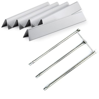 Parts Kit Replacement For Weber Genesis Silver Gold Grill Burner Heat Plate