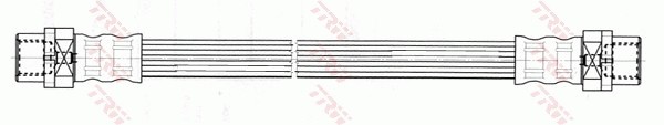 Flexible de frein TRW PHA512 arrière pour Berline et Break d'une longueur de 325mm