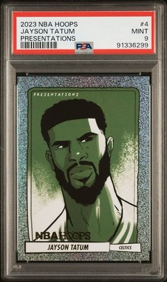 2023-24 Panini NBA Hoops - Presentations Jayson Tatum #4