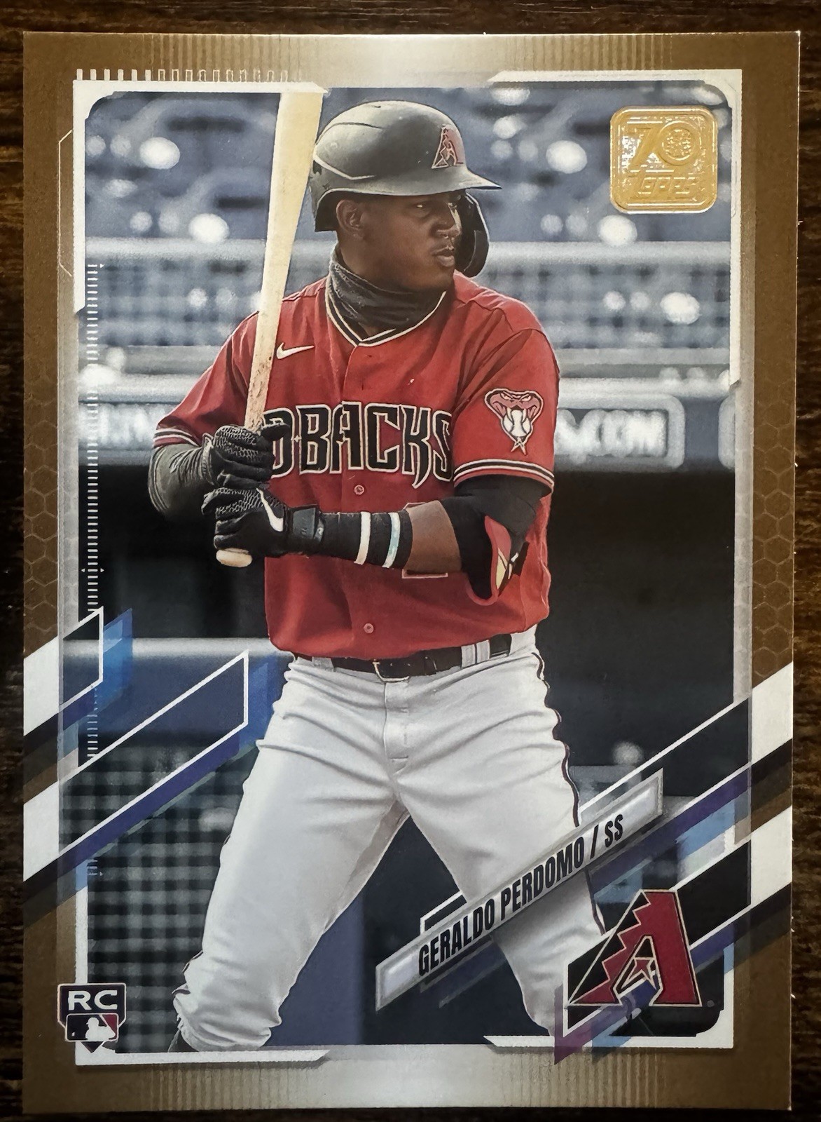 2021 Topps Update Gold /2021 Geraldo Perdomo #US268