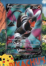 Pokémon TCG Houndoom V 178/189 Darkness Ablaze Ultra Rare Holo NM/M on eBay