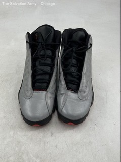 Air Jordan Boys 13 Retro 696299 023 Gray Black Sneaker Athletic Shoes Size US 6Y