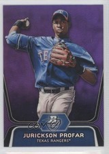 2012 Bowman Platinum Prospects Retail Purple Refractor Jurickson Profar 0b0