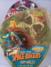 Toy Biz Adam Warlock Action Figure with Silver Surfer Accessory, Used