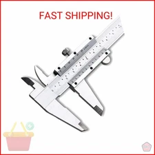 Spurtar Vernier Caliper Measuring Tool 6", 0-6Inch/0-150mm Manual Non Digital Ca