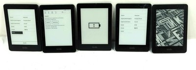 Lot 5 Amazon Kindle Voyage 7th Gen 6'' 4GB Wi-Fi E-book Reader- Bad screens