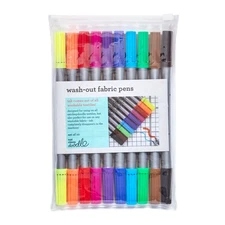 Eatsleepdoodle Original Doodle Wash-Out Fabric Marker Set (Pack of 10)