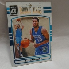Panini Donruss Optic Rookie Kings A.J. Hammons #29 Dallas Mavericks Basketball