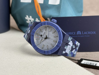 Maurice Lacroix Aikon Tide Camo Blue - Limited Edition - AI2008-B88AZ-000-0