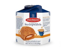 Caramel Stroopwafels - Authentic Soft Toasted Dutch Waffles, Cinnamon, Bourbo...