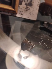 Vintage Silver Ring With Moon Stone