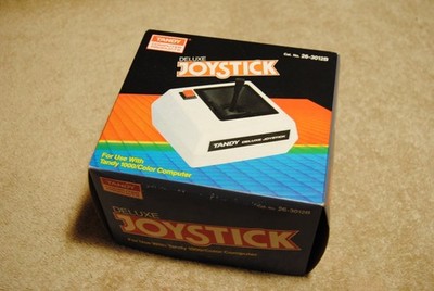 Vintage NOS Tandy Deluxe Joystick 26-3012B Tandy 1000/Color Computer New Sealed