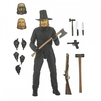 Thanksgiving John Carver Ultimate 7'' 18cm Action Figur Neca - BESCHÄDIGTE VERP.