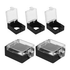 5Pcs Durable Plastic Push Button Switch Covers for Home Waterproof Safety Guard