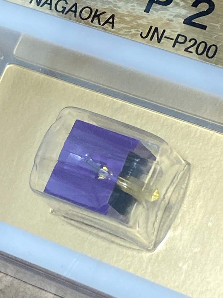 NAGAOKA JN P200 Replacement Stylus Needle For MP 200 Purple nagaoka-jn-p200-replacement-stylus-needle-for-mp-200-purple