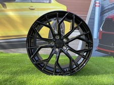 4x R20 Inch 5x108 Haxer Hx041 Black Gloss Wheels : Fits For Volvo S60 V60 XC60