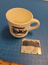 Studebaker Mug Plus Serial Number Plate Auto Memorabilia Car Truck Collectible