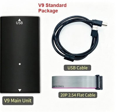 For JLink V9 For J-LINK V9 ARM Emulator Adapter Switching Board Flat Cable
