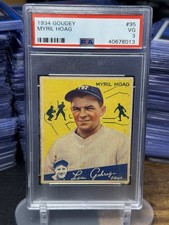 1934 Goudey Baseball Cards 7