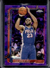 2025-26 Topps Chrome Sapphire Eric Gordon Purple Refractor #/75 76ers