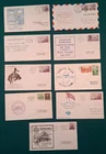 USA, 54 old anniversery-letters from 1930s