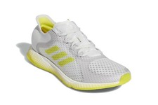 Image of NIB WOMEN'S ADIDAS EG1096 FOCUS BREATHEIN W GREY/YELLOW/WHITE SHOES SNEAKERS