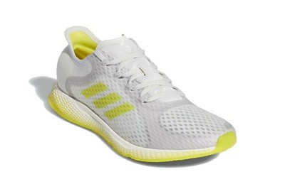NIB WOMEN'S ADIDAS EG1096  FOCUS BREATHEIN W GREY/YELLOW/WHITE SHOES SNEAKERS