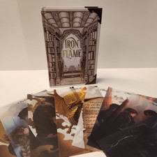 Bookish Box Exclusive Iron Flame by Rebecca Yarros with Overlays – New, other