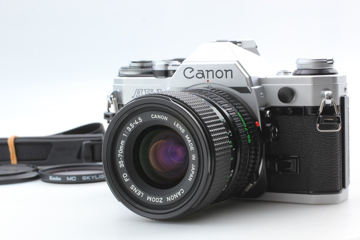 N MINT w/ Strap] Canon AE-1 Film Camera New FD 35-70mm F3.5