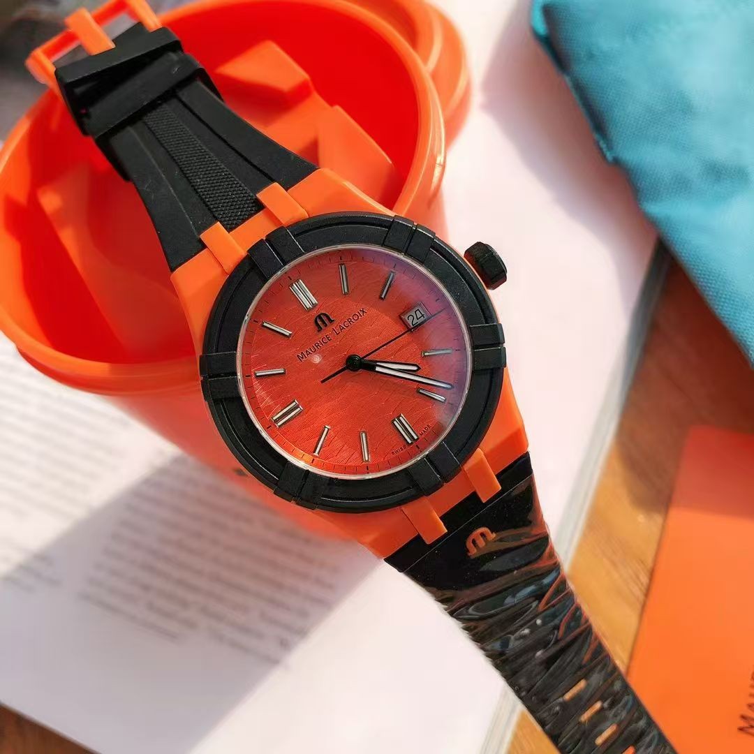 Maurice Lacroix Men's Aikon #Tide 40mm unisex Quartz Watch AI2008