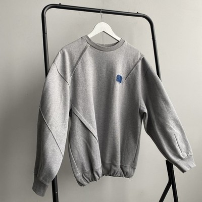 Ader Error x Zara Collaboration Unisex Oversized Asymmetrical Sweatshirt S/M