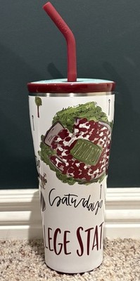 Swig Life Saturdays in College Station Tailgating Football Straw Tumbler 32oz