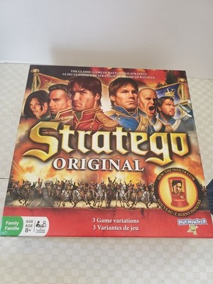 Stratego Original Edition Board Game 3 Variations BATTLEFIELD STRATEGY Complete 
