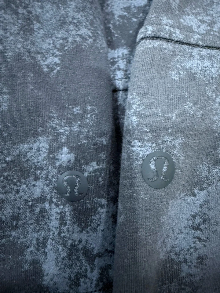 Conjunto de sudadera y jogger Lululemon City de felpa francesa para hombre medio tie dye Foto 3 de 4