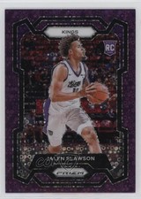 2023-24 Panini Prizm Fast Break Purple Prizm 75/75 Jalen Slawson #149 7n6