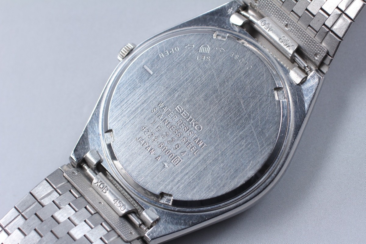 Vintage 1981 Seiko King Twin Quartz 9223-8000 KQ Snowflake Dial