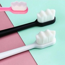 3x Ultra Soft Toothbrush Million Nano Bristles - Adult Deep Cleaning & Oral Care